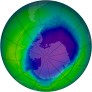Antarctic Ozone 2008-10-12